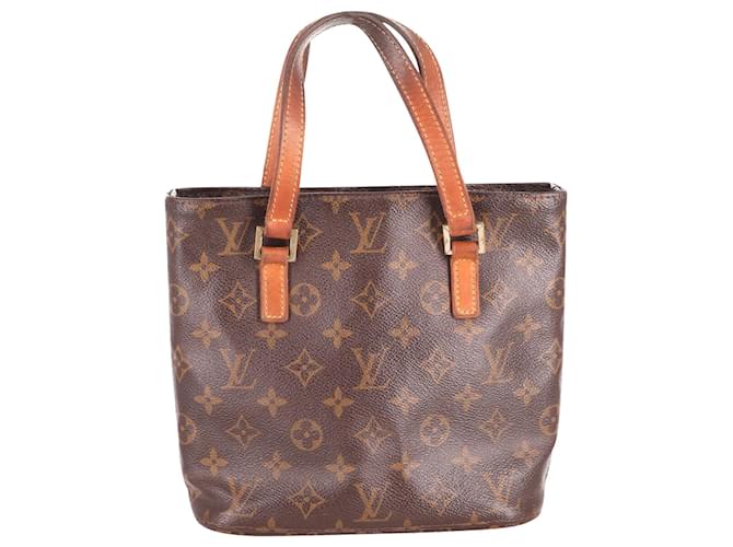 Louis Vuitton Vavin PM Tote in Brown Print Leather