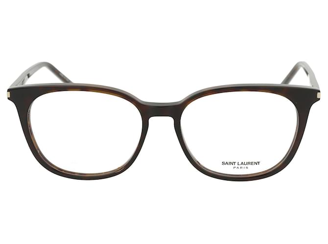 Saint Laurent Optische Brille mit rundem Rahmen Mehrfarben Acetat Zellulosefaser  ref.679388