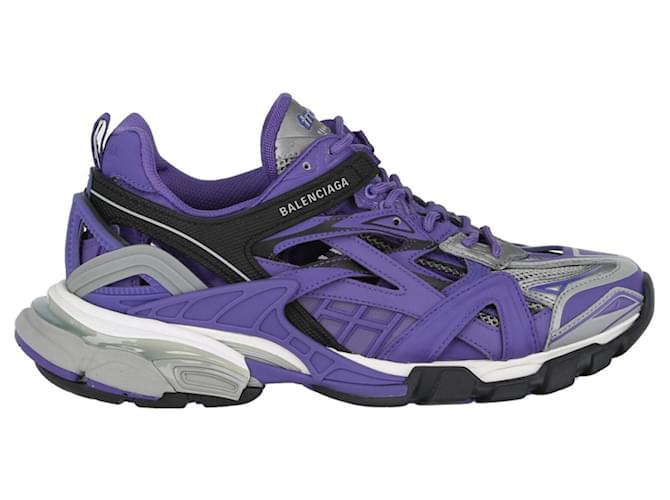 Grape Skinne bent Balenciaga Track Sneakers Purple ref.679391 - Joli Closet