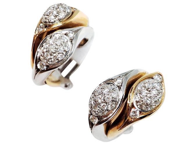 * DAMIANI Orecchini Diamanti WG PG