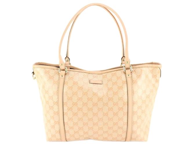 Gucci Pink Monogram GG Crystal Joy Tote Bag Leather  ref.679854