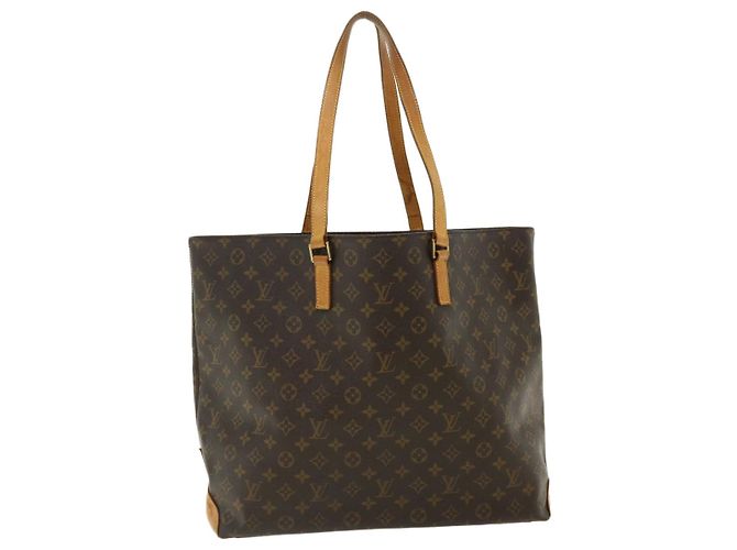 LOUIS VUITTON Monogram Cabas Alto Einkaufstasche M51152 LV Auth 32182