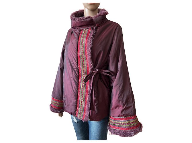 Rene Derhy Coats, Outerwear Purple