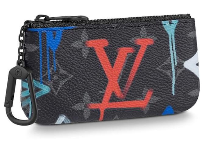 Louis Vuitton LV Graffiti-Schlüsseltasche Mehrfarben  ref.680684