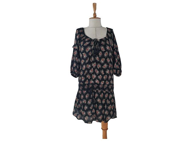 Vestido Ralph Lauren Denim & Supply de algodón y viscosa Multicolor