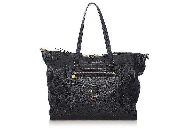 Louis Vuitton Schwarzes Monogramm Empreinte Lumineuse PM