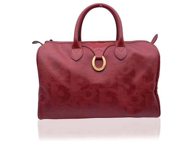 Dior, Bags, Dior Oblique Logo Duffle Bag