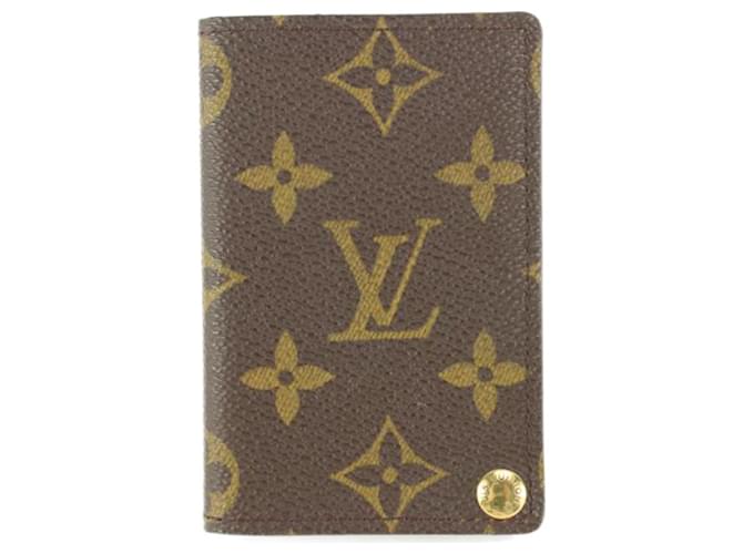 Louis Vuitton Monogram Porte Cartes Credit Pression Card Holder  ref.681073