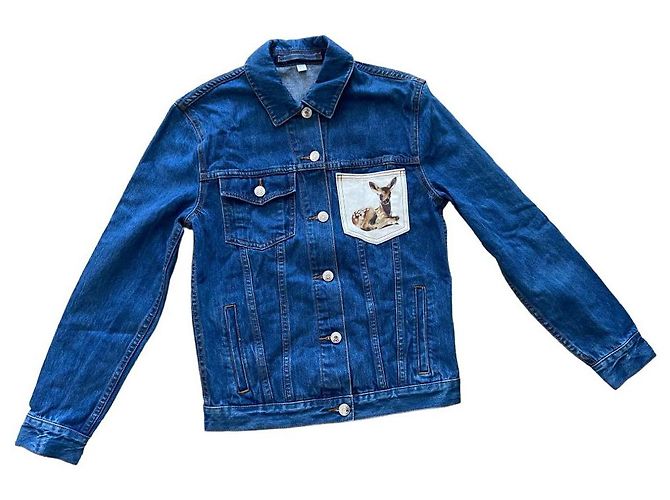 Burberry Blue Denim Jacket