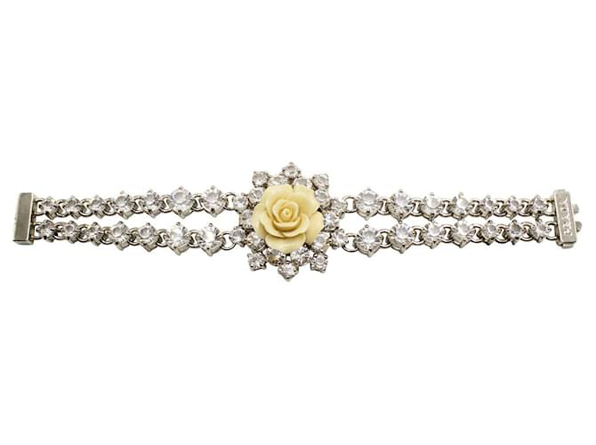 Prada Bracelet Rose Crème & Cristaux Swarovski - Collection Resort 2012   ref.681613