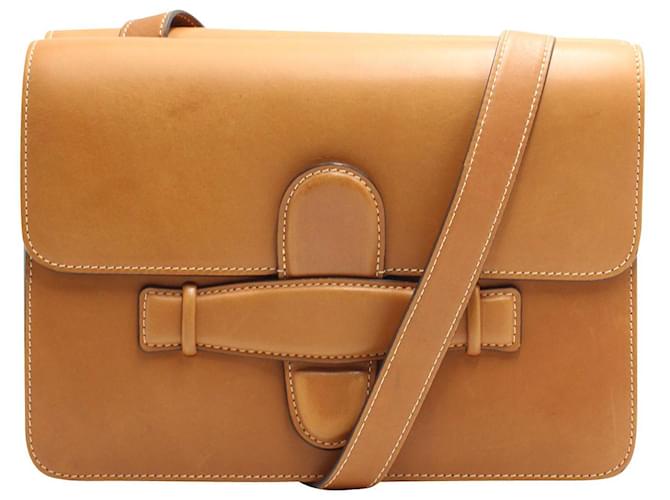 Céline Medium Symmetrical Bag Brown Leather  ref.681617
