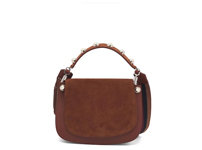Carven Germain bag Brown Beige Leather ref.681751 - Joli Closet
