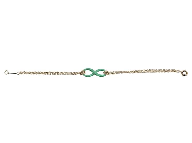 Tiffany & Co Tiffany Infinity-Armband Silber Metallisch  ref.681866