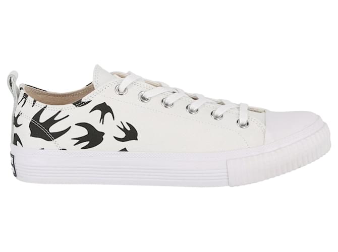 Autre Marque McQ Alexander McQueen Swallows Low-Top Sneakers White  ref.682171