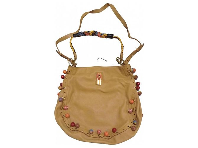 Marc Jacobs Handtasche aus Leder Camel