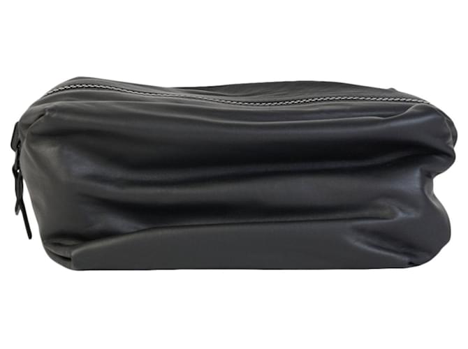 Bottega Veneta Cosmetic Case Black Leather  ref.682247