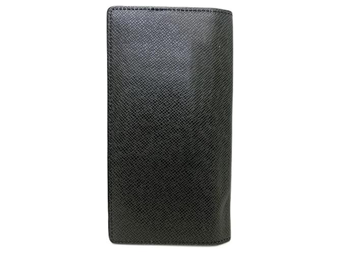 Louis Vuitton Portefeuille Brazza Black Leather  ref.682457