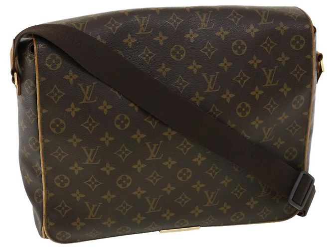 LOUIS VUITTON Borsa a spalla Abbesses con monogramma M45257 LV Auth bs2362