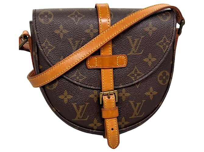 LOUIS VUITTON Monogram Chantilly PM Shoulder Bag M51234 Brown Women's