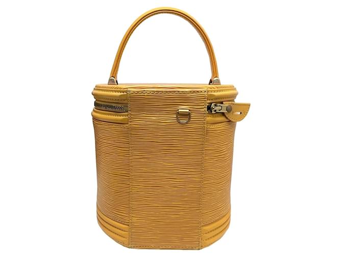Louis Vuitton Cannes Yellow Leather ref.682789 - Joli Closet