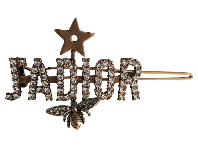 Accessorio per capelli Dior oro D'oro 