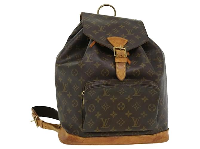 Backpacks Louis Vuitton Vintage Monogram Montsouris GM Backpack Bag M51135