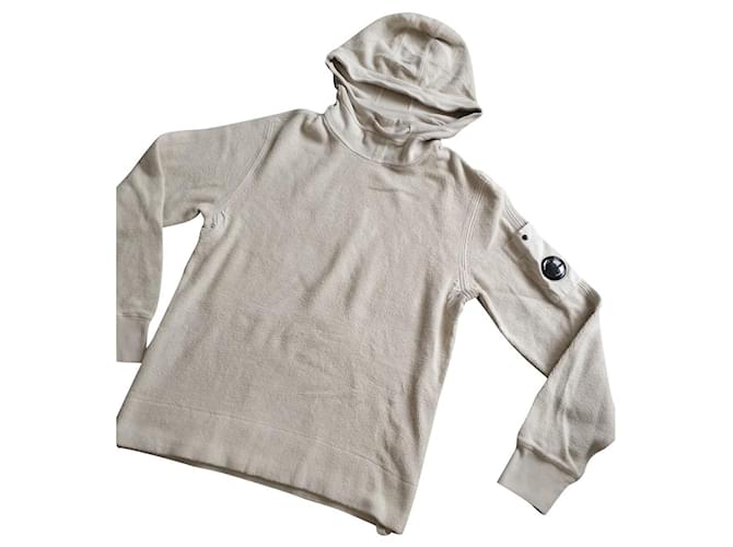 CP Company Sweaters Beige Cotton  ref.683739