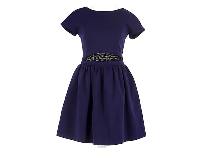 Manoush accappatoio Blu navy Poliestere  ref.683768