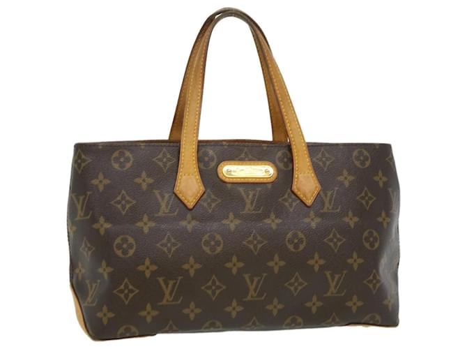 Louis Vuitton Wilshire PM Monogram Canvas Satchel Handbag-US