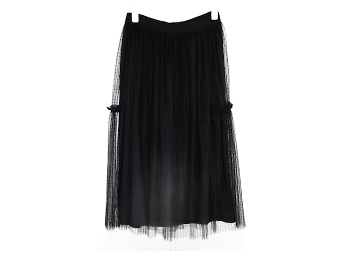 CLAUDIE PIERLOT skirt 38 Black ref.684045 Joli Closet