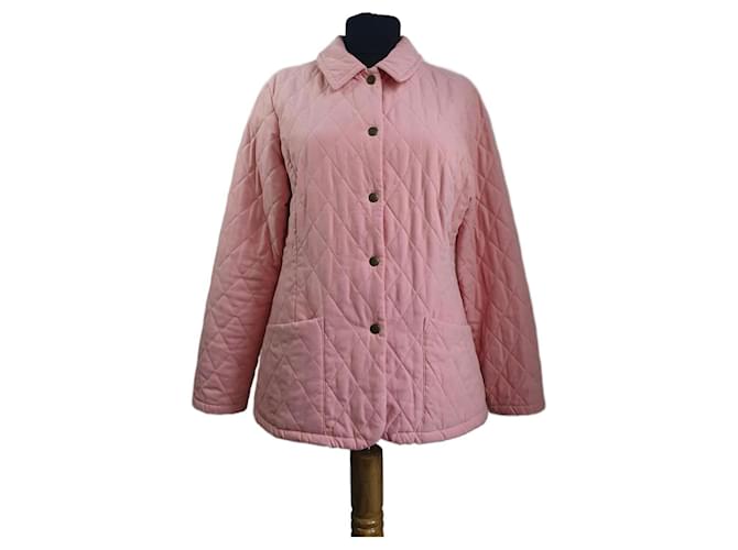Barbour Jackets Pink Polyester Polyamide  ref.684148