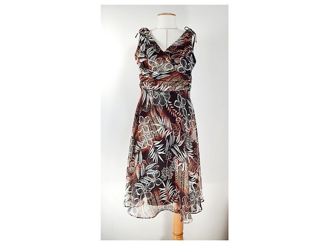 Day Birger & Mikkelsen Kleid Cupro Polyester Mehrfarben