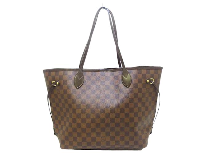 Louis Vuitton Neverfull Brown Cloth  ref.684383