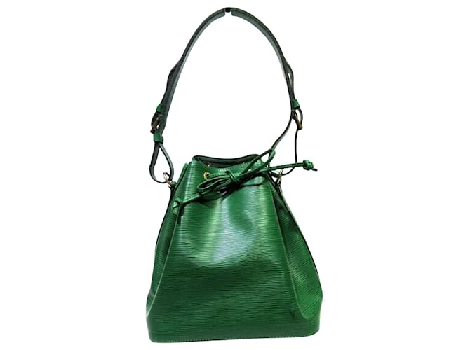 Noe Louis Vuitton Noé Green Leather  ref.684721