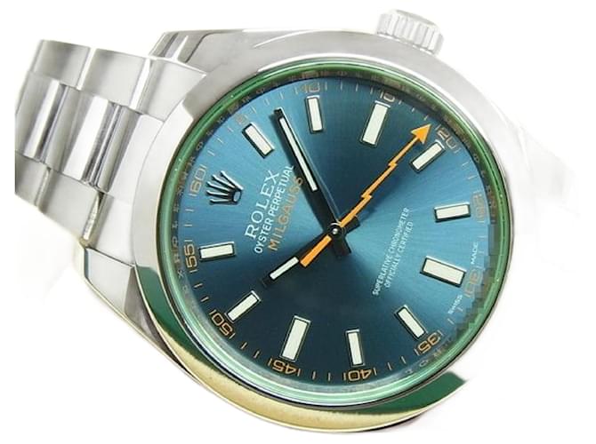 Milgauss clearance green sapphire