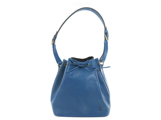 Noe Louis Vuitton Noé PM Blue Leather  ref.684959