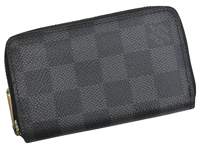 Louis Vuitton Zippy Coin Purse Womens Coin Cases, Black