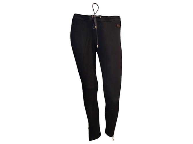 Louis Vuitton Un pantalon, leggings Noir  ref.685671
