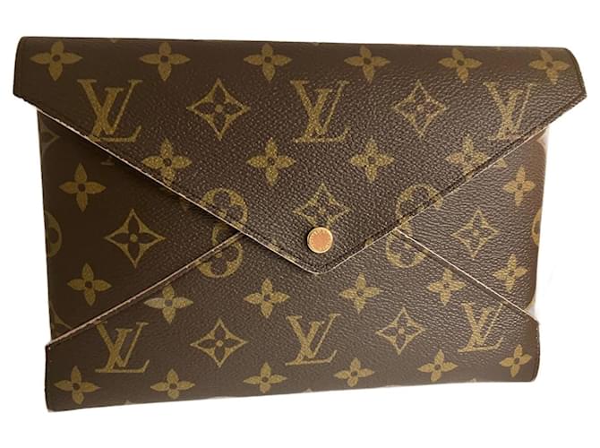 Louis Vuitton Kirigami Brown Leather  ref.685677