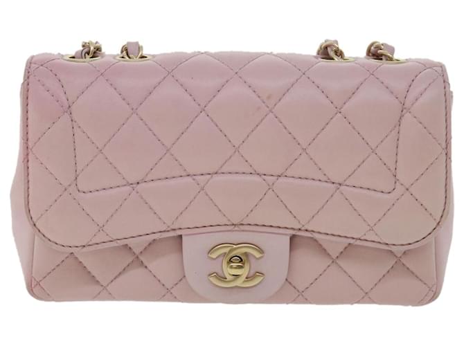 Chanel Pink Leder  ref.685747