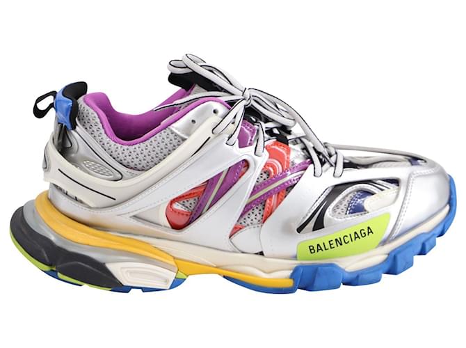 Balenciaga Track Sneakers in Multicolor Polyurethane Multiple colors Plastic  ref.685961
