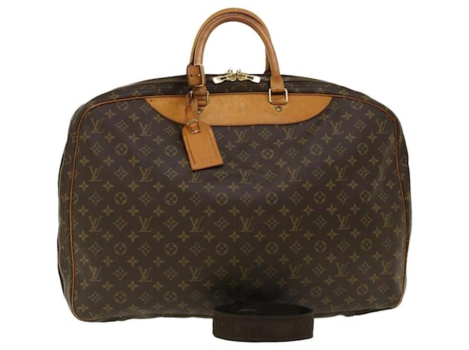 Louis Vuitton Monogram Alize 2 Poches M41392 Boston Bag Monogram