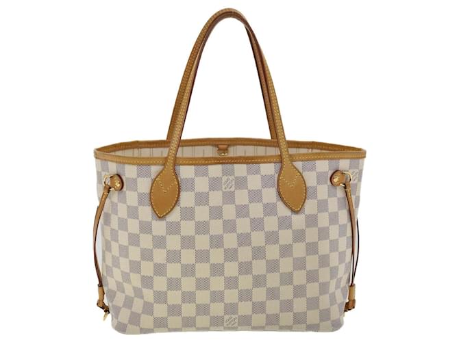 Louis Vuitton Neverfull PM Toile Turquoise  ref.686178