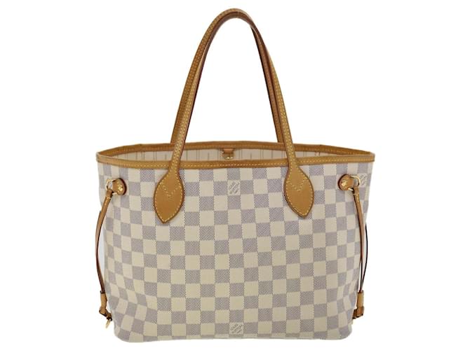 Louis Vuitton Neverfull PM Turquoise Cloth  ref.686178