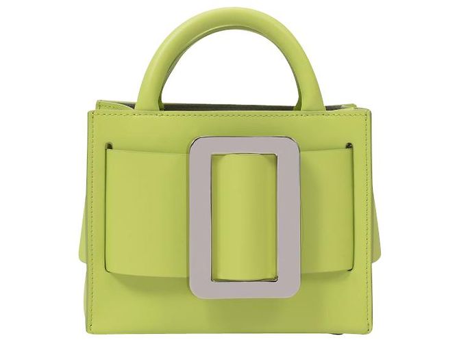 Boyy Policier 18 Sac en Cuir Vert