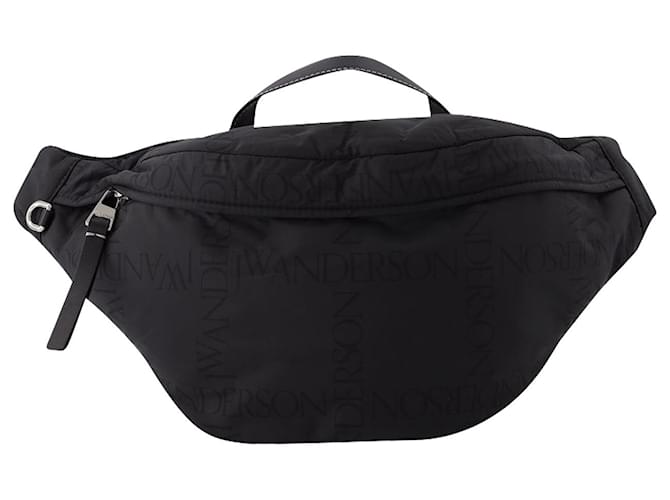 JW Anderson Black Canvas Belt Bag Cloth  ref.686415