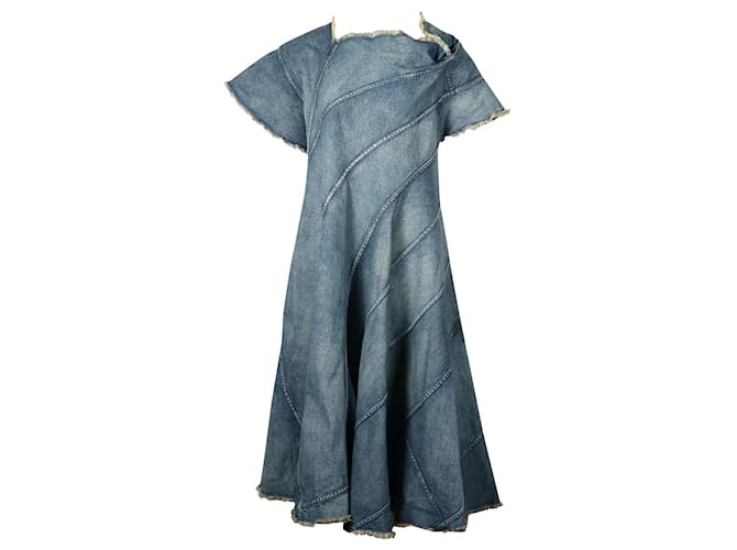 Junya Watanabe X Comme Des Garcons Denim Dress Blue Cotton  ref.686685