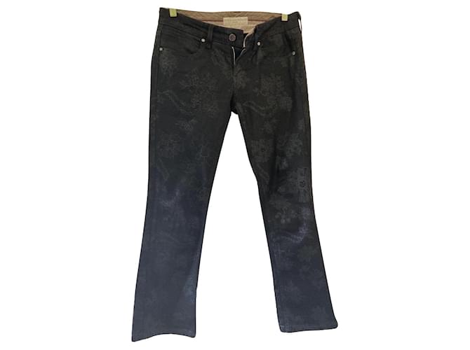 Stella Mc Cartney Jeans Black Cotton Elastane  ref.686762