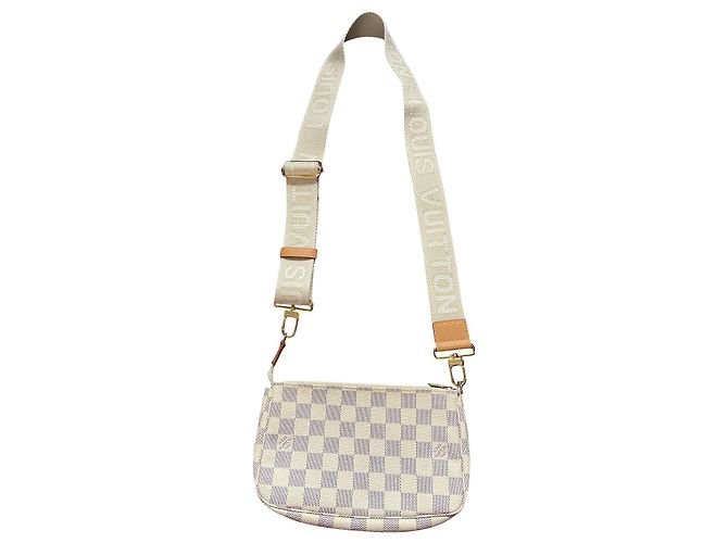 Louis Vuitton Pochette Damier Azur Beige