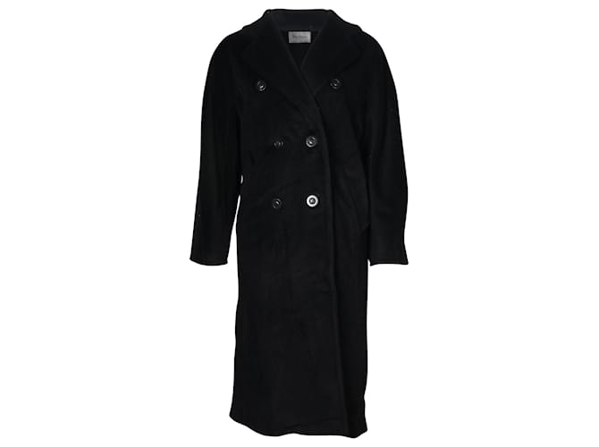 MAX MARA 101801 Icon Coat in Black Wool  ref.686964
